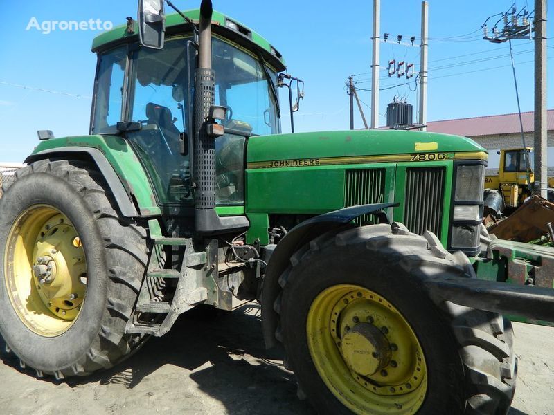 τροχοφόρο τρακτέρ John Deere 7800 για b/u zapchasti / used spare parts John Deere