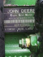 θεριζοαλωνιστική μηχανή John Deere 2256 για κινητήρας John Deere 6081HZ003 RG6081H055757