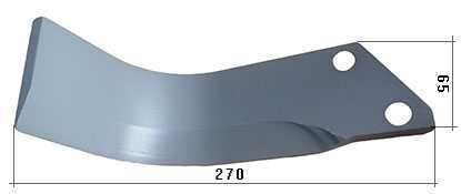 μηχανή τεμαχισμού με οριζόντιο άξονα Glebogryzarka SB για μαχαίρι