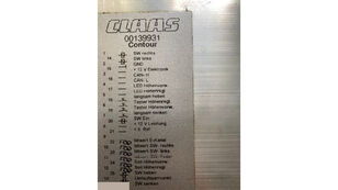 θεριζοαλωνιστική μηχανή Claas Lexion 520 για μονάδα ελέγχου 00139931