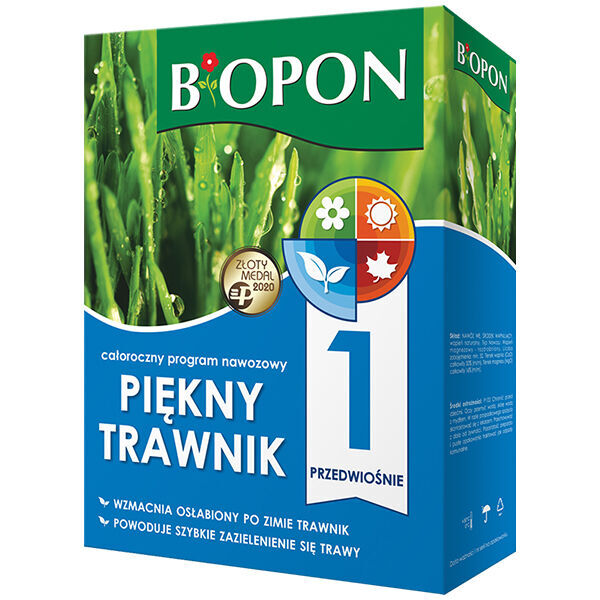 καινούριο υλικό φύτευσης Biopon Piękny Trawnik Przedwiośnie  2kg