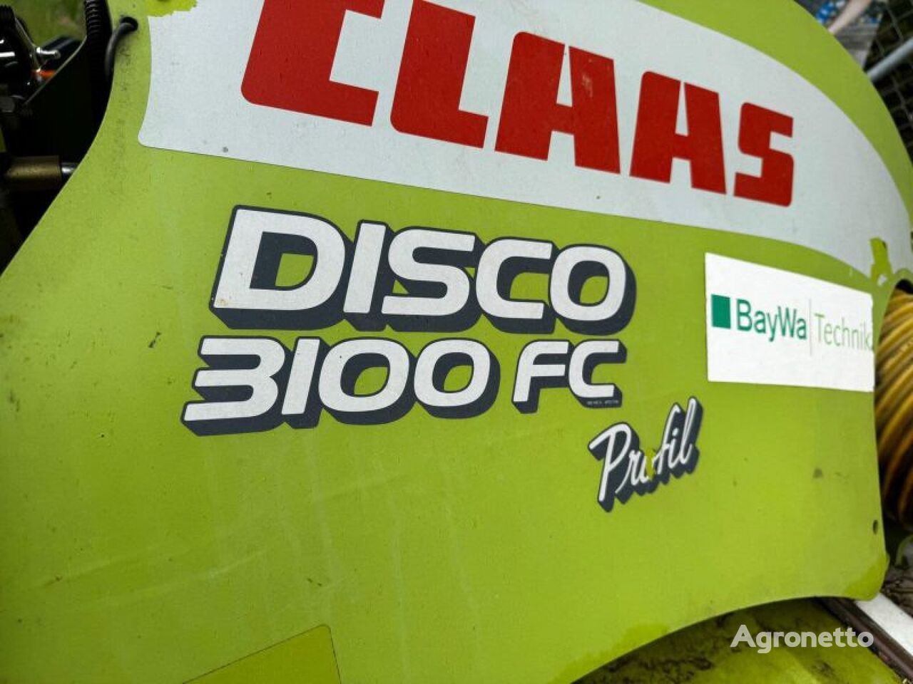 θεριστική θραυστική μηχανή Claas DISCO 3100 FC PROFIL (E)